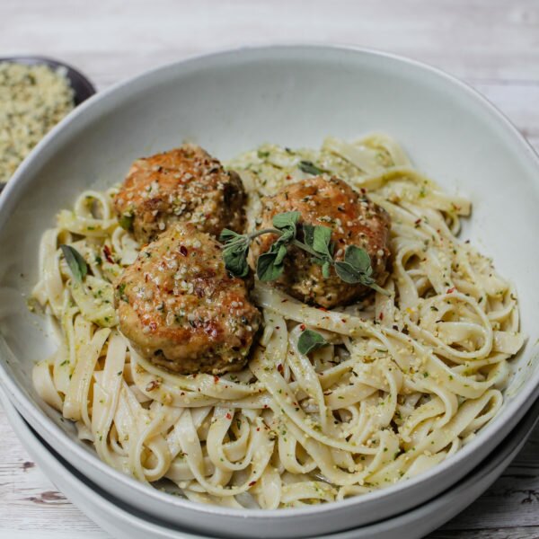 Turkey-Arugula-Pesto-Meatballs-Gluten-Free-Dairy -Free